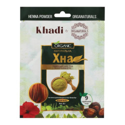 Натуральная индийская хна 25 г Khadi Organic