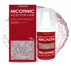 Никотиновая кислота для волос 75мл Vitateka