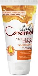 Увлажняющий крем после депиляции для чувствительной кожи 150мл Lady Caramel