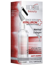 Сыворотка против старения кожи Hyaluron+ 20 мл Victoria Beauty