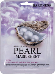 Маска для лица с экстрактом жемчуга 21г Баронесса
