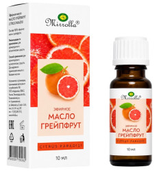 Эфирное масло грейпфрута 10мл Mirolla