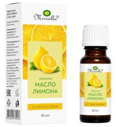 Эфирное масло лимона 10мл Mirolla
