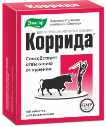 Таблетки Коррида 100шт Эвалар