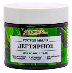 Мыло густое Дегтярное 250мл Aroma Saules