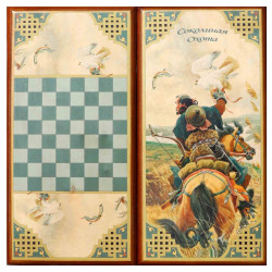 Игра настольная Нарды Сокрлиная охота 500*250мм 