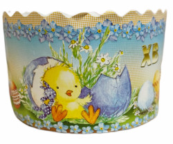 Форма на кулич 130*85мм 500г