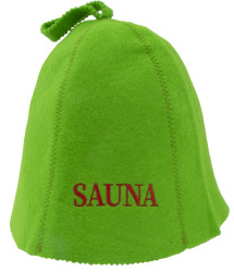 Шапочка для бани (сауны) зеленая