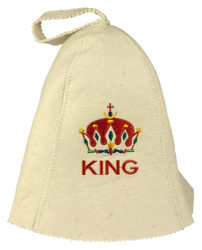 Шапочка для бани (сауны) King