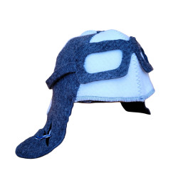 Шапка для бани (сауны) Пілот 100%