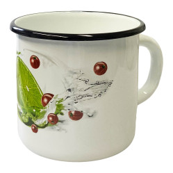 Эмалированная кружка Лайм 1Л