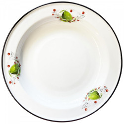 Эмалированное блюдо 36см 2Л Лайм