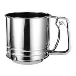 Кружка-сито для муки с двойным дном Ø 12,5х13cm