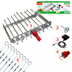 Насадка на мангал 9 шампуров Sezam