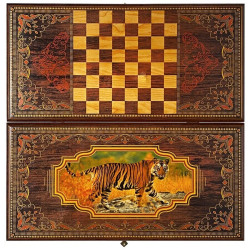 Настольная игра Нарды Тигр 400х200мм