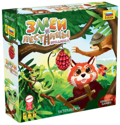 Настольная игра «Змеи и лестницы» (с 7 лет)