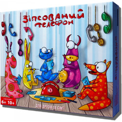Настольная игра «Зипсованный телефон» (от 6 лет) Украинский