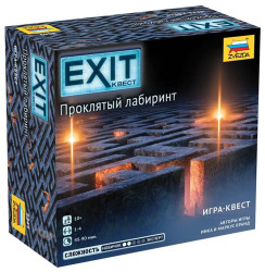 Настольная игра «Exit Квест. Проклятый лабиринт» (с 10 лет)