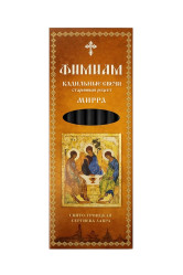 Набор кадильных свечей 7 шт «Мирра» Свято-Троицкая Сергиева лавра Фимиам