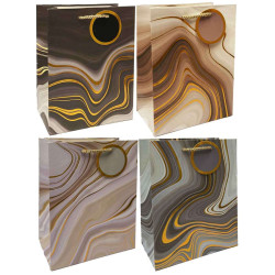 Подарочный пакет 23х18см Градиент