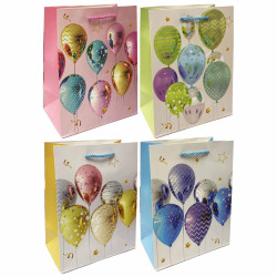 Подарочный пакет 23х18см Воздушные шары