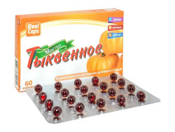 Тыквенное масло 60 капсул 18г REALCAPS