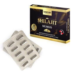 Мумие Shilajit 20 капсул Unkuri
