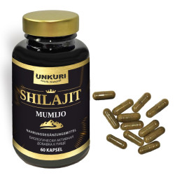 Мумие Shilajit 60 капсул Unkuri