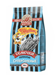 Семечки суперсоленые 150г Мартин