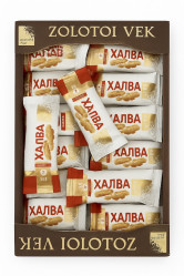 Халва подсолнечная с арахисом 1,5кг Zolotoi Vek