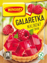 Желе со вкусом малины 75г Galaretka Winiary