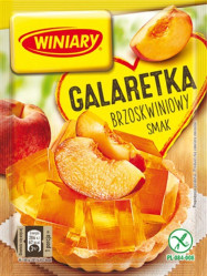 Желе со вкусом персика 75г Galaretka Winiary