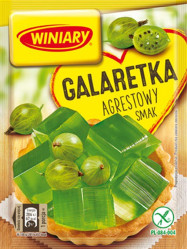 Желе со вкусом крыжовника 75г Galaretka Winiary