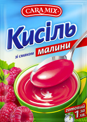 Кисель с малиновым вкусом 90 г Caramix