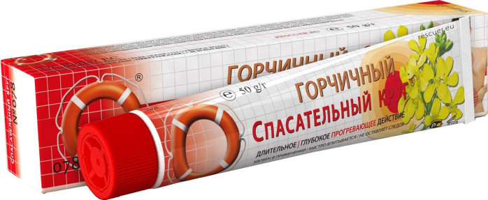 деталь Горчичный крем-бальзам 50 г Spasatel