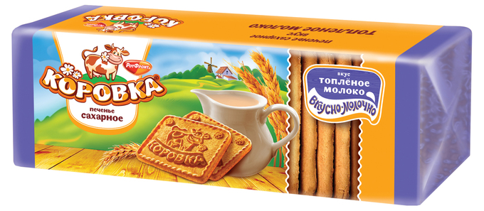 деталь Sušenky Korovka přepuštěné mleko 375g