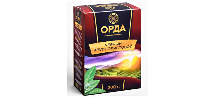 деталь Čaj černý velkolistý, sypaný 200g Orda
