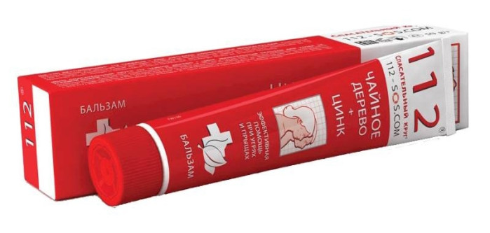 деталь Крем-бальзам Чайное дерево + цинк 50 г Спасательный круг