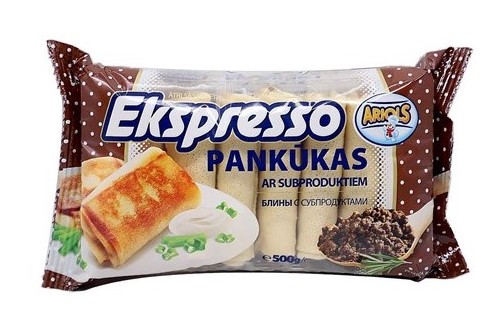 деталь Блины с ливерной начинкой 500г Ekspresso