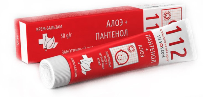 деталь Пантенол и алоэ 112 Спасатель 50г