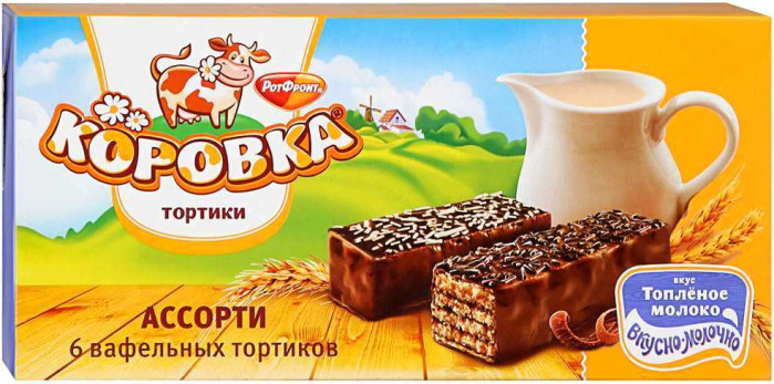 деталь Oplatkový dort KOROVKA 200g