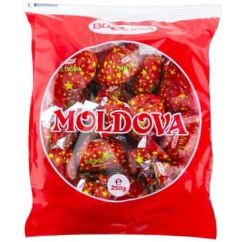 деталь Čokoládové bonbony Moldova Bucuria 250g