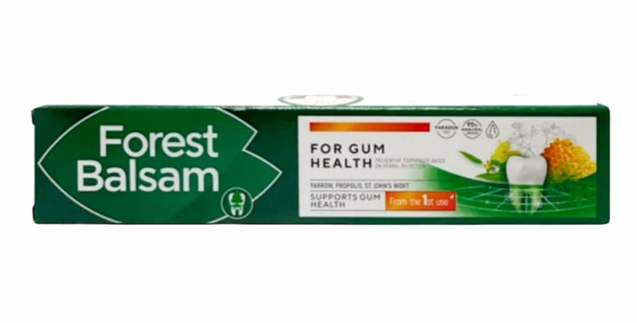 деталь Зубная паста с экстрактами прополиса и зверобоя 75 мл FOREST BALSAM