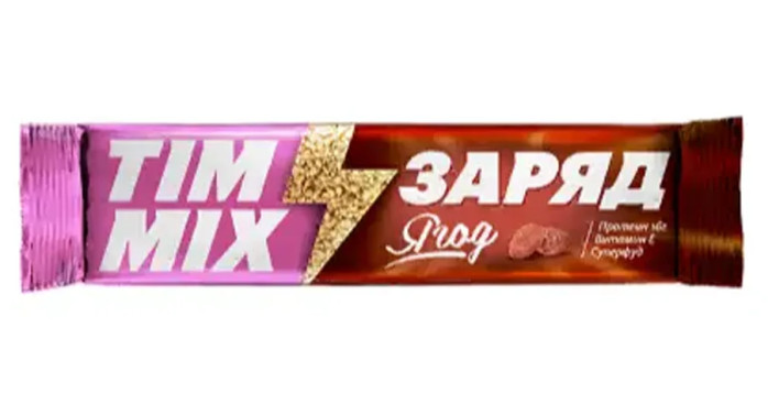 деталь Cerealni tyčinka bobulové nabijení 40g Tim Mix
