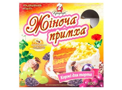 деталь Коржи Женский каприз 400г Кухарчук