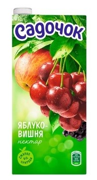 деталь Сок яблочно-вишневый 0,95Л Садочoк