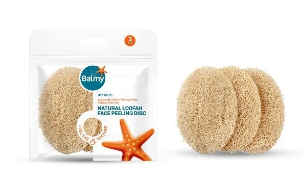 деталь Натуральный люфовый пилинговый диск для ванны Balmy