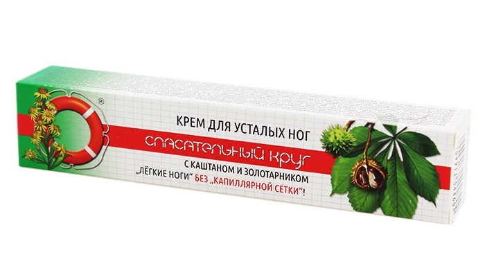деталь Spasatel® krém-balzám pro unavené nohy 50g