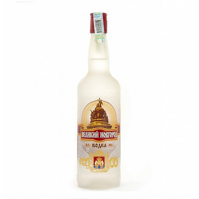 деталь Vodka Veliky Novgorod 40% 0.7L