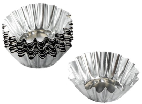 деталь Форма металлическая для выпечки кексов 7см 10шт